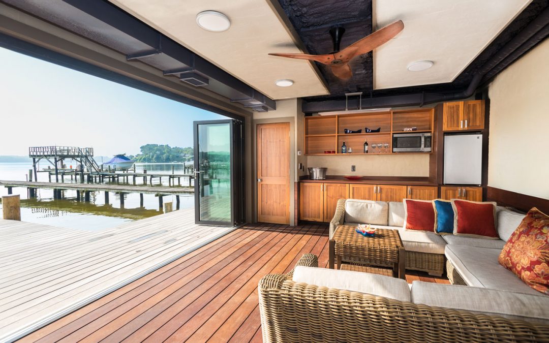 Riverside Waterfront Home