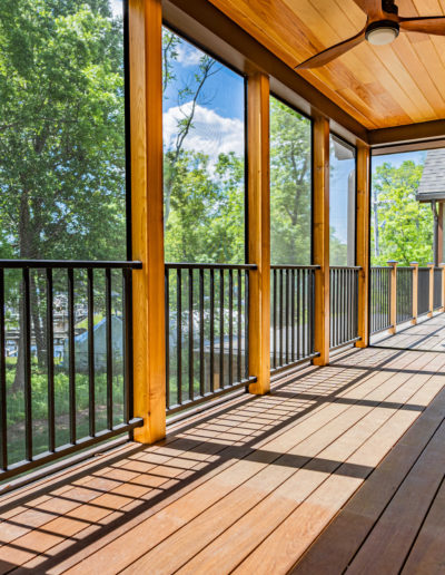 Forested Escape on the Water - upstairs Screen Porch