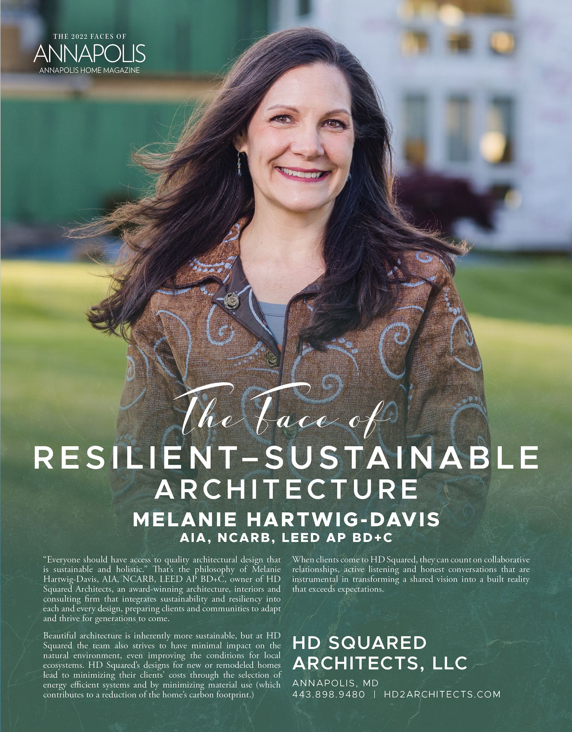 Face of Sustainable Resilient Design