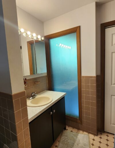 Previous Mill Creek Bathroom - view of vanity