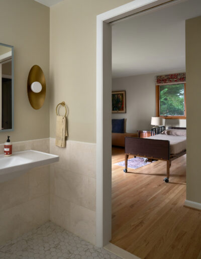 Mill Creek view to bedroom